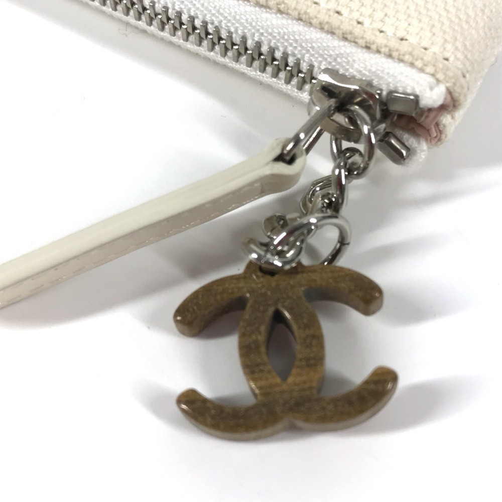 CHANEL Pink Canvas Pouch - Picture 10 of 16